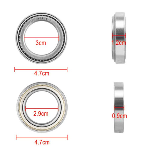 Roulement d'arbre de direction pour scooter électrique INOKIM OXO OX, pièce de rechange, style : roulement supérieur et inférieur SH9203285-06